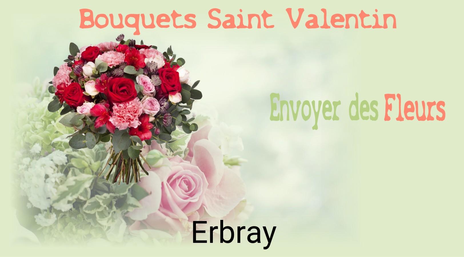 Roses de Saint-Valentin livrées à Erbray